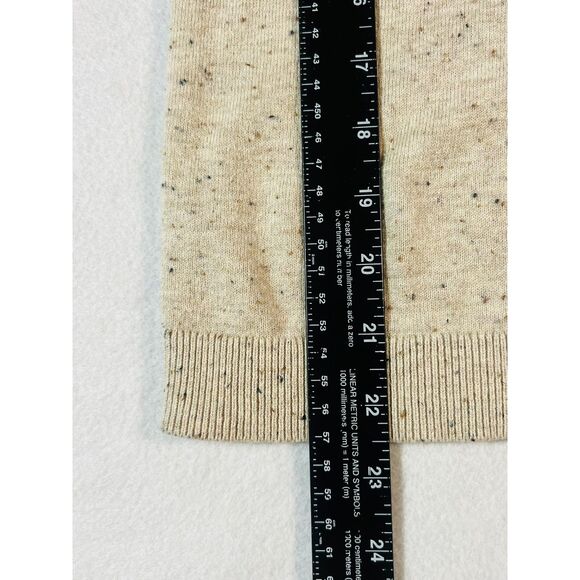 Talbots Fall Leaf Motif Beige Sweater Crewneck XS Cottagecore Cozy Cabincore $89 - Picture 8 of 8